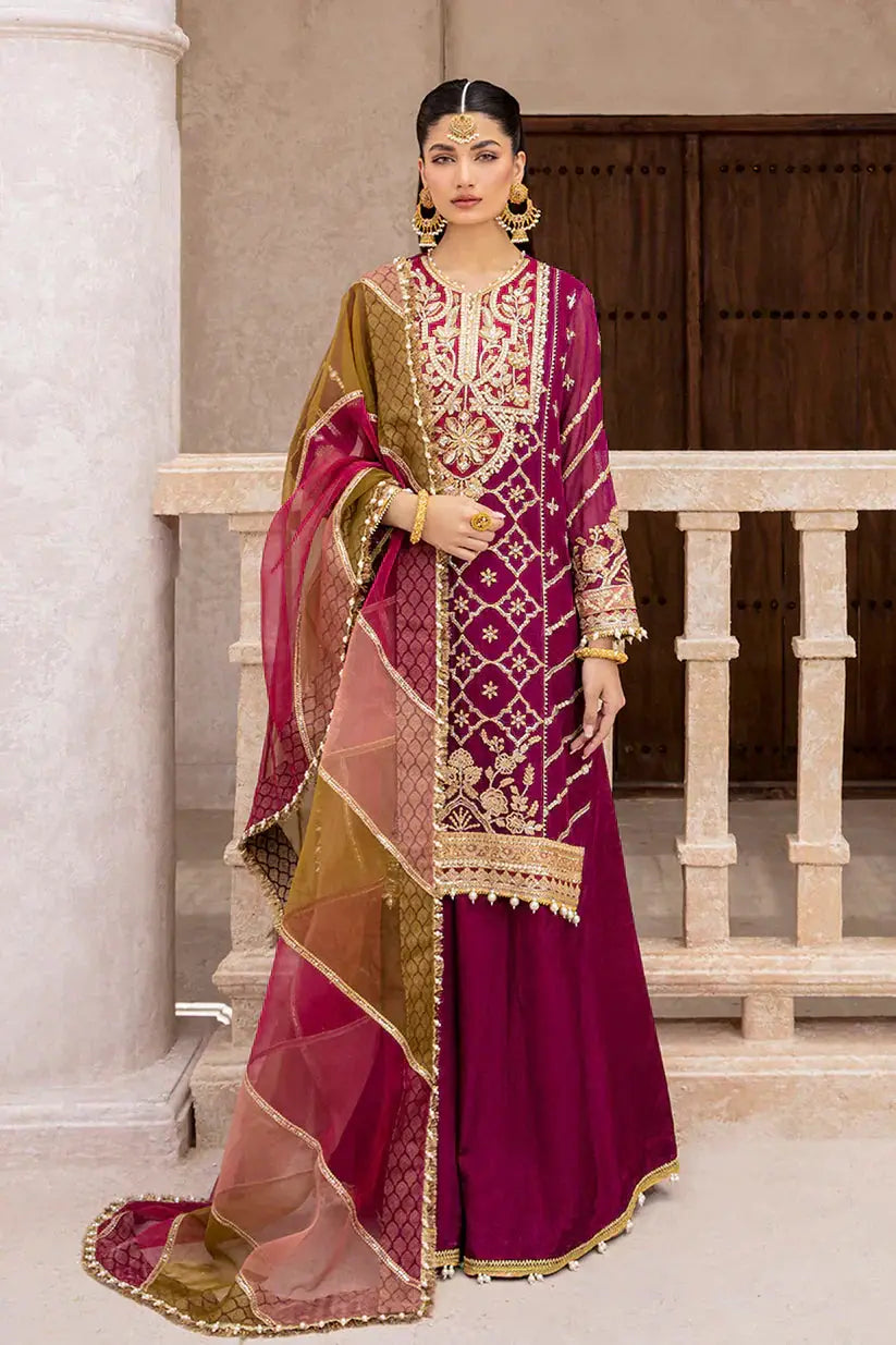 Zarposh | Jahanara Wedding Formals | Miraka - Pakistani Designer Dress - by Zarposh | Type: Formal - 100% Original at Saira Sultan