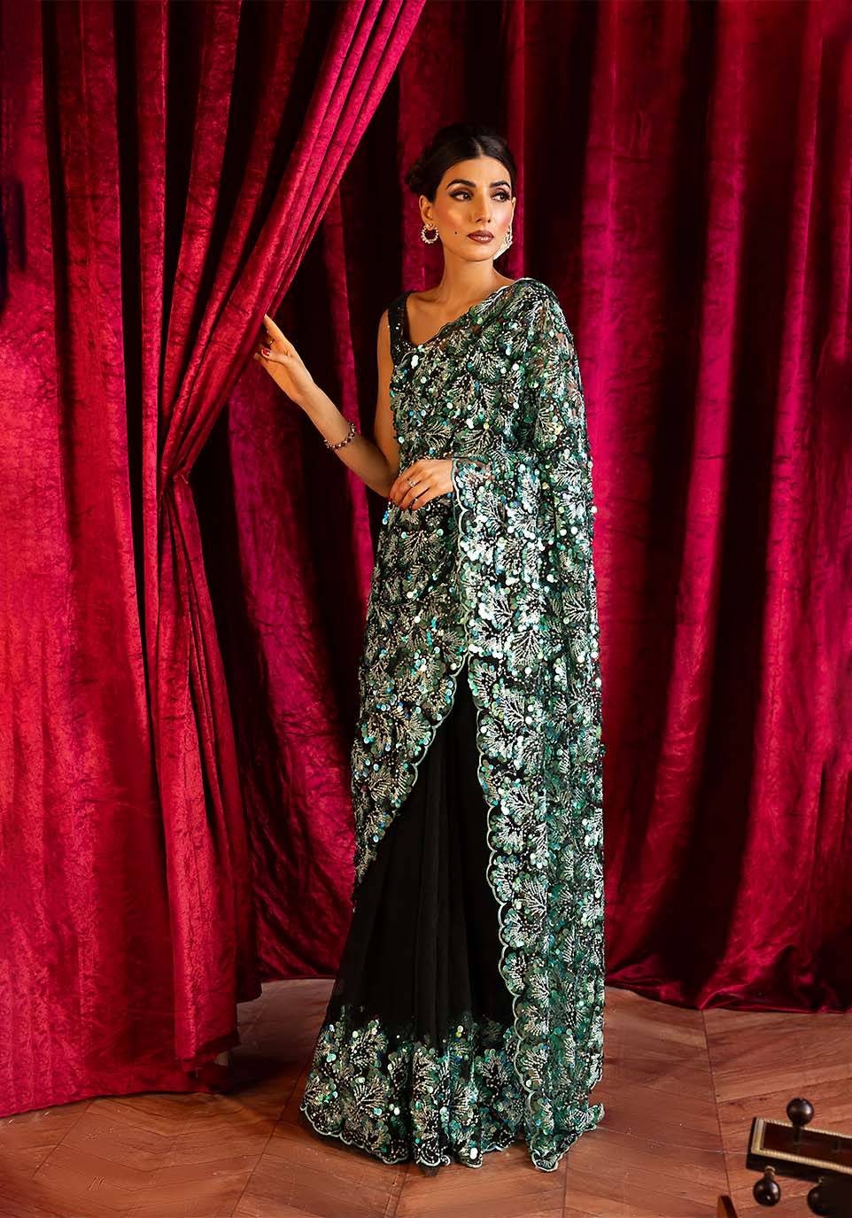 Zarqash | Bling Series | VERDANT - Pakistani Designer Dress - by Zarqash | Type: Formal - 100% Original at Saira Sultan